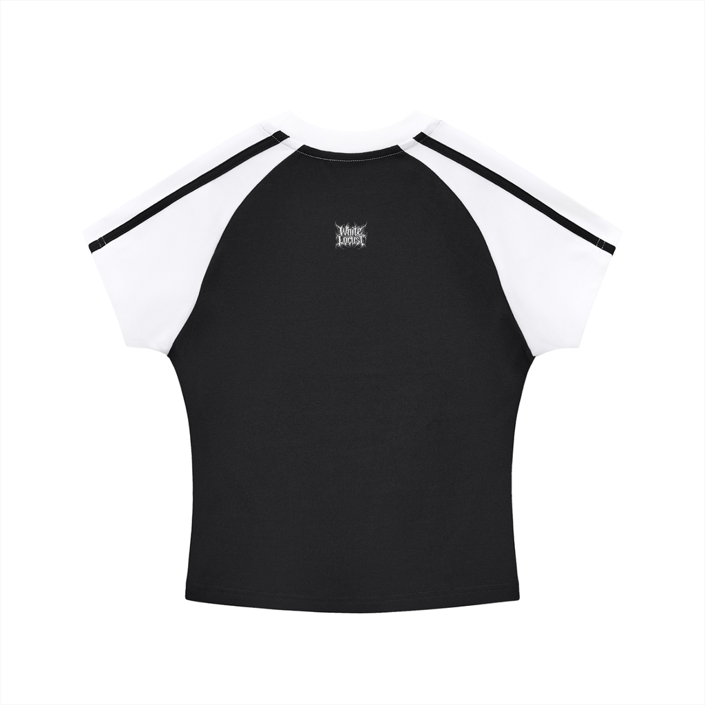 White Locust Y2K Tee | Cyber-Japanese Logo