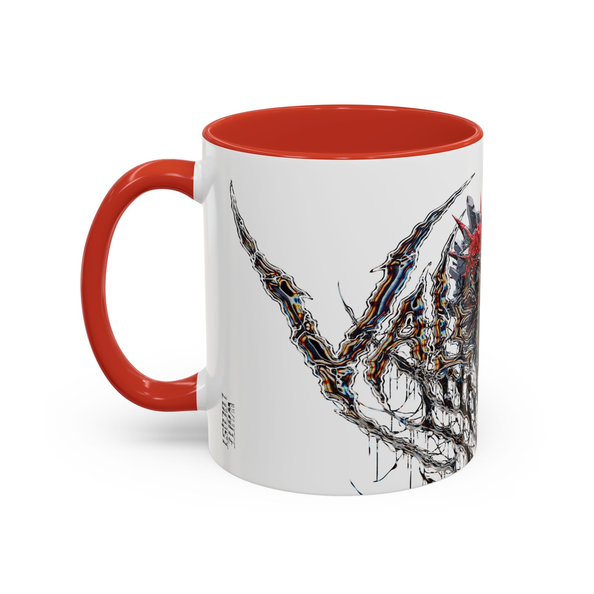 Gothic Spiked Heart Accent Coffee Mug | White Locust Drinkware