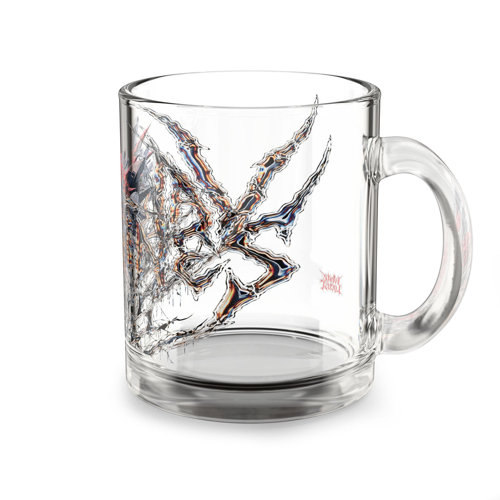 White Locust Love Glass Coffee Mug