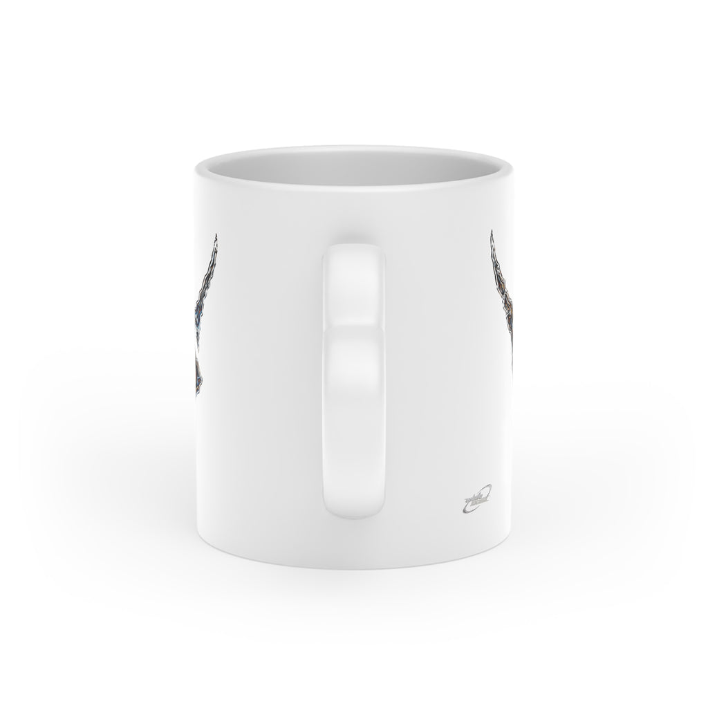 Gothic Spiked Heart Ceramic Mug | White Locust Drinkware