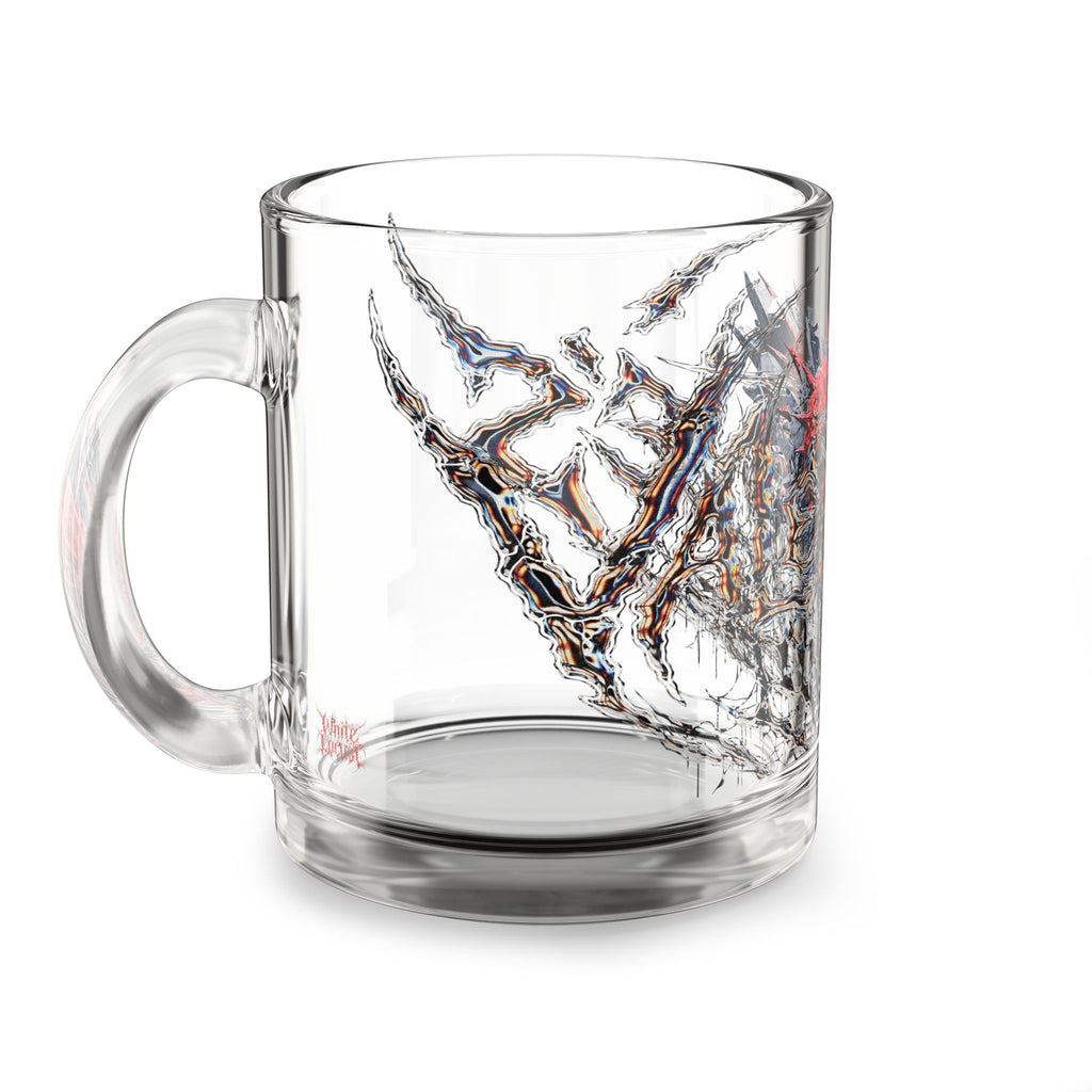 White Locust Love Glass Coffee Mug