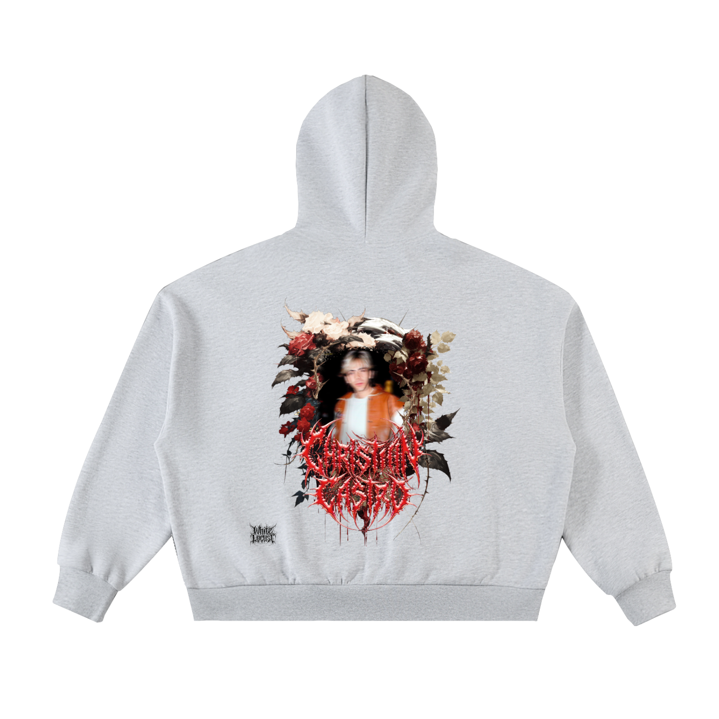 Cristian Castro Sudadera | Fleeced Full-Zip Boxy Hoodie